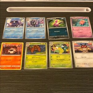 Pokemon Trading Cards Set Set of 8